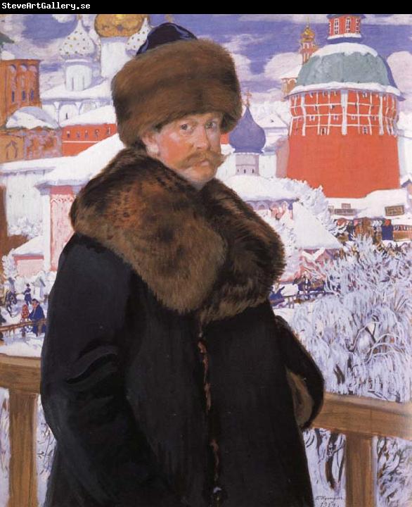 Boris Kustodiev Self-Portrait